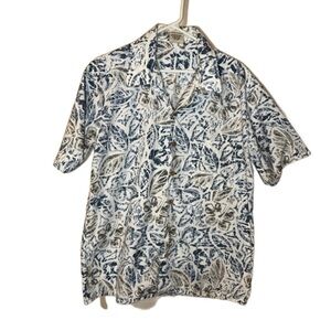 ⭐️ MAUI Blue Floral Shirt
